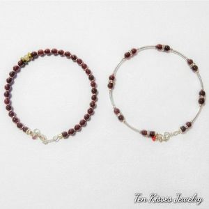 4 for $15 - Garnet Bracelets